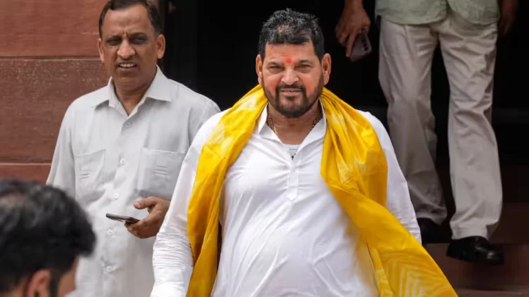 Rajesh Pandey Brij Bhushan Singh alleged underworld links controversy