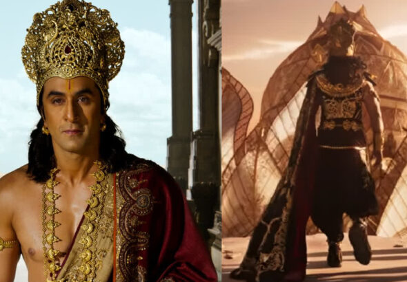 Ramayana Movie new poster featuring Ranbir Kapoor as Lord Ram and Yash as Ravana