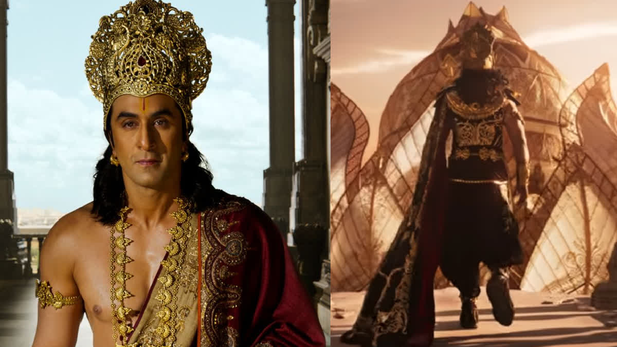 Ramayana Movie new poster featuring Ranbir Kapoor as Lord Ram and Yash as Ravana