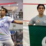 Asian Games 2026 India Pakistan squash match featuring Indian squash players