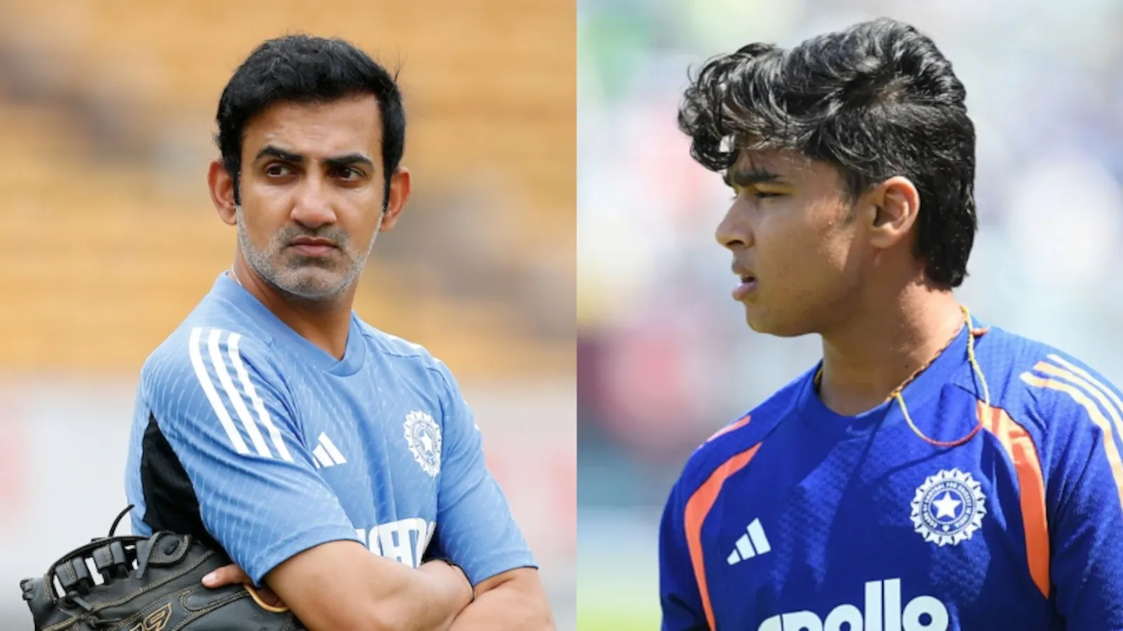 Vaibhav Sooryavanshi and Gautam Gambhir during India cricket team selection