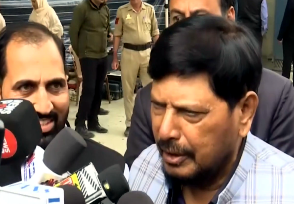 CJP Protest Delhi: Union Minister Ramdas Athawale responds to CJP protest demanding Chief Election Commissioner Gyanesh Kumar resignation in Delhi