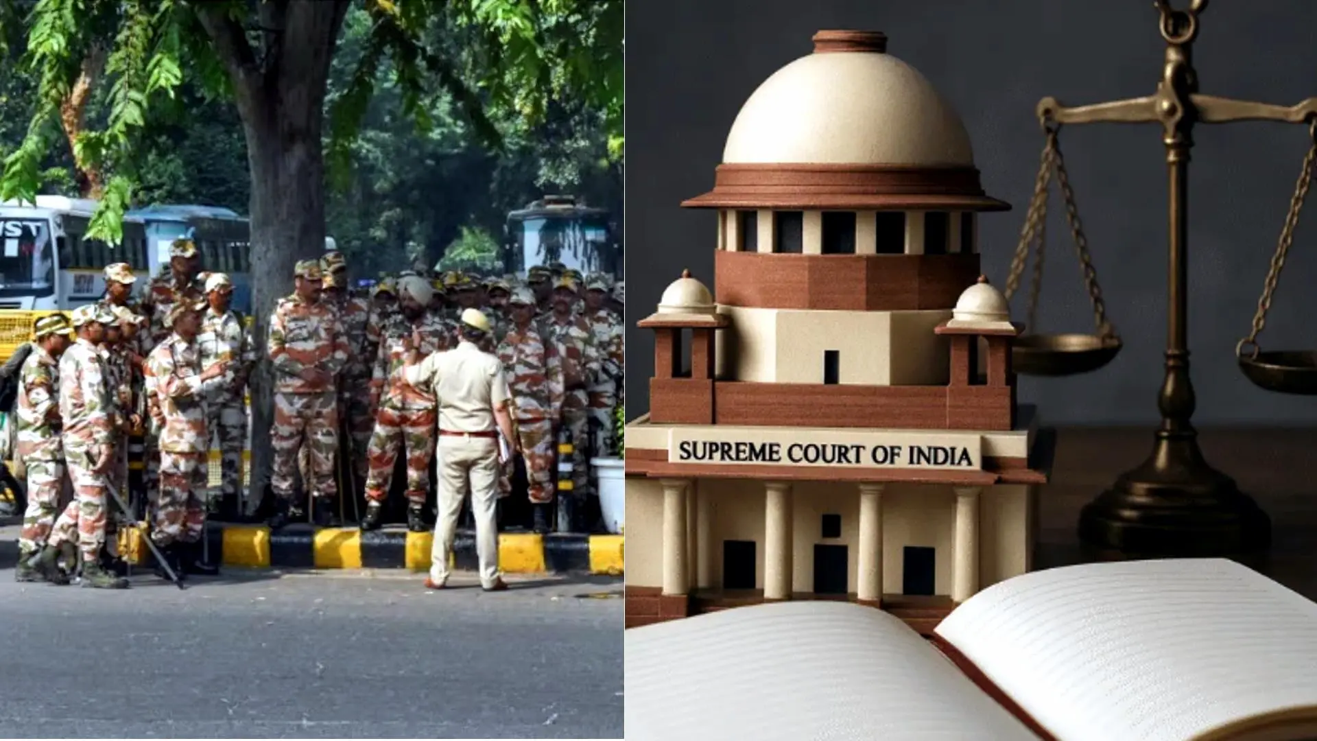 Delhi Metro Restrictions: Supreme Court of India building in New Delhi during the Delhi Metro restrictions case.