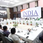 Sonia Gandhi INDIA Bloc Meeting: Sonia Gandhi arrives at INDIA Bloc press conference as Mamata Banerjee and other opposition leaders adjust seating arrangement