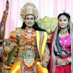 Luv Kush Ramlila 2026 : Raj Premi dressed as Ravana during the Luv Kush Ramlila 2026 full dress rehearsal at Red Fort grounds in Delhi.