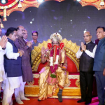 Luv Kush Ramlila 2026: Lok Sabha Speaker Om Birla performs Ganesh Puja at Luv Kush Ramlila 2026 opening ceremony at Red Fort Ground Delhi