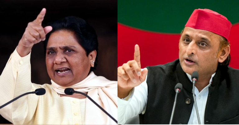Mayawati vs Akhilesh: मायावती और अखिलेश यादव की तस्वीर, धनराज नथवानी के राज्यसभा टिकट पर सियासी विवाद