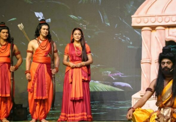 Lav Kush Ramlila Jatayu-Ravana Battle