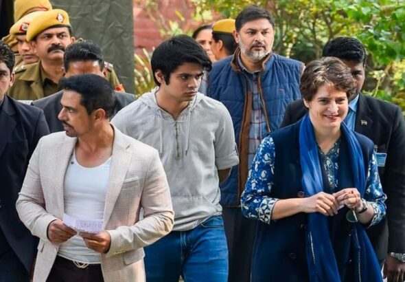 Raihan Vadra Protest Photos